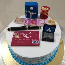 Retirement Cake For A Banker. - CakeCentral.com